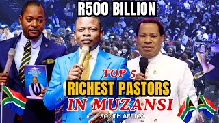 Top 5 Richest Pastors In Muzansi South Africa In 2024 amp Their Net Worth Watch To Know Who Tops [upl. by Hylton47]