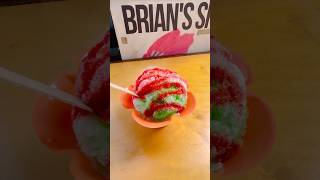 Brian’s Shave Ice  Tasting everything I see along ➡️  Venice Beach [upl. by Arnaud]