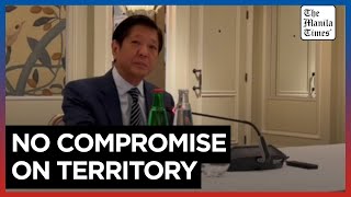 Marcos dismisses China claim PH instigating disputes [upl. by Newel]