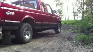 1995 f150 58 FLOWMASTER SUPER 44 NO CAT [upl. by Emoreg39]