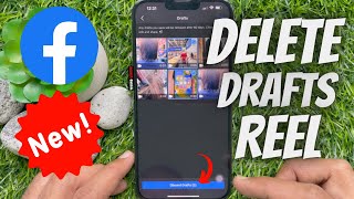 How to Delete Reel Drafts on Facebook [upl. by Droffats]