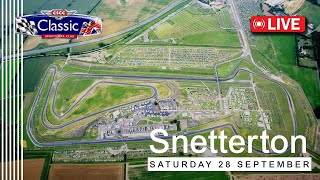 CSCC LIVE  Saturday 28th September 2024  Snetterton 300 [upl. by Artima]