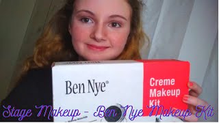 WHATS INSIDE THE BEN NYE MAKEUP KIT  BASIC STAGE MAKEUP TUTORIAL  HALLOWEEN MAKEUP TUTORIAL [upl. by Comfort]