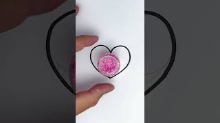 Draw a love Heart and glitter easy drawing ideas for kids kids easydrawing heart glitter [upl. by Hanavas]