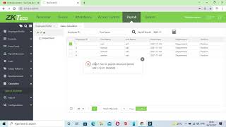 Bio Time 85757080 full setup payroll report add payroll full setup step by step [upl. by Analem]