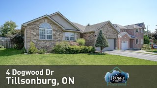 4 Dogwood Drive Tillsonburg  Melanie Olivier [upl. by Elletnuahc]