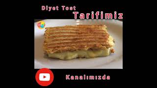 Unsuz Yulaf Ezmesinden Diyet Tost shorts [upl. by Zhang]