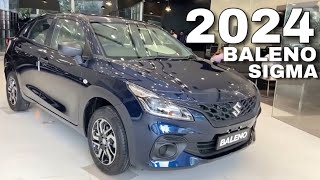 2024 NEW BALENO BASE MODEL  NEW 2024 BALENO SIGMA  BALENO SIGMA 2024  MARUTI SUZUKI BALENO 2024 [upl. by Jemine866]