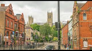 Travel back to the centre of Victorian Lincoln on Broadgate [upl. by Dnalyram]