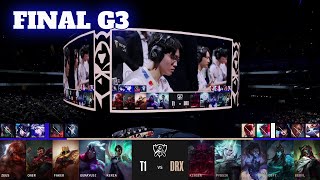 T1 vs DRX  Game 3  Grand Finals LoL Worlds 2022  DRX vs T1  G3 full game [upl. by Lusar]