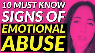 10 Must Know Signs of Emotional Abuse in Relationships 😬💔 [upl. by Giess327]