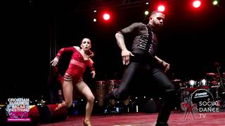 Ernesto Bulnes amp Denisse Cambria  Salsa Show  Croatian Summer Salsa Festival Rovinj 2018 [upl. by Iggie]