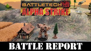 2 Battle of South Mortarborne  BattleTech Alpha Strike Battle Report  Tamar Rising Chaos Campaign [upl. by Lewin55]