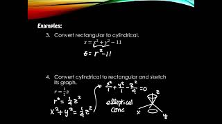 117 Cylindrical and Spherical Coordinates [upl. by Ppik]