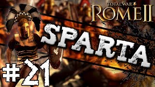 Total War Rome II Sparta Campaign 21  Rate My AI [upl. by Aztiraj]