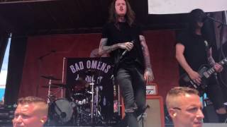 Exit Wounds  Bad Omens Burgettstown PA July 14 2017 Vans Warped Tour [upl. by Kliman]