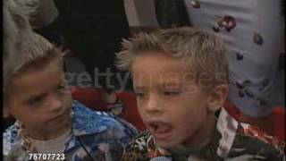 COLE AND DYLAN SPROUSE INTERVIEWS 19992000 [upl. by Ociram]