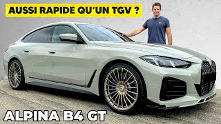 Essai Alpina B4 GT  Aussi rapide quun TGV [upl. by Otnas]