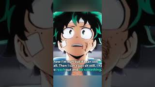 inspirational mha quotes finish line by Skillet [upl. by Calla]