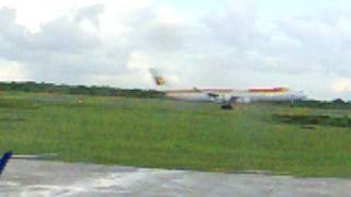 Iberia llegando a Santo Domingo [upl. by Olmsted]