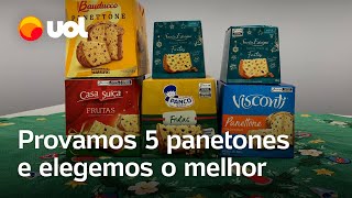 Panetone mais gostoso Provamos 5 marcas baratas e elegemos a melhor para o Natal 2024 [upl. by Loos830]