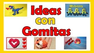 Gomitas 70 Ideas y Cosas que hacer con Gomitas de DIYMommy [upl. by Nimzaj328]