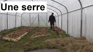 Une serre pour de la permaculture etc [upl. by Baer]