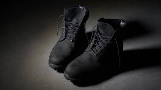 TIMBERLAND 6inch premium BOOTS black Unboxing [upl. by Noicpecnoc]