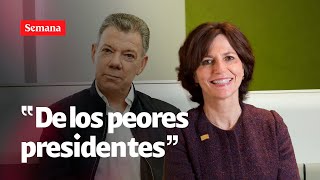 Mary OGrady CALIFICA a Juan Manuel Santos quotcomo uno de los peores presidentesquot  Semana noticias [upl. by Hallerson394]