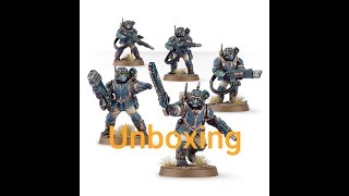 Tempestus Scions Unboxing [upl. by Alonso]