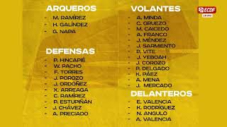 CONFIRMADA LA PRIMERA LISTA DE CONVOCADOS DE BECCACECE l ELIMINATORIAS CONMEBOL [upl. by Allina]