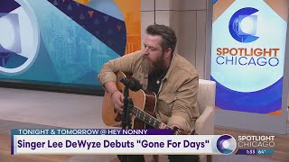 Singer Lee DeWyze Debuts quotGone For Daysquot Performance [upl. by Ettelrac748]