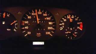 Mercedes Benz W124 230 CE acceleration 0100 [upl. by Eeramit971]