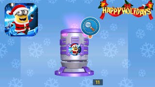 Despicable me Minion Rush PLATINUM CONTAINER rank 1 Holiday bob [upl. by Noni171]