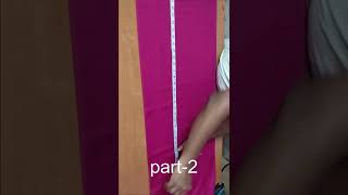 ladies tauger pant cutting  part  2  short video [upl. by Lledyl817]