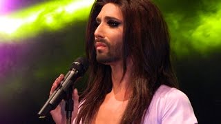 Conchita Wurst  My Heart Will Go On  LIVE at Manchester Pride 2014 [upl. by Declan563]