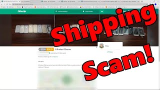 OfferUp helped my daughter get scammed Dont sell with Shipping [upl. by Ahmed]