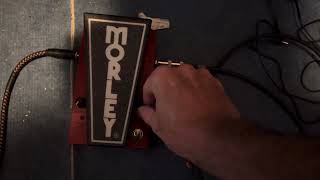 Morley 2020 Bad Horsie Wah Wah Pedal problems not working [upl. by Leahsim]