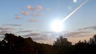 asteroid hit earth 15 september Meteorite caught on camera [upl. by Nnaaras]