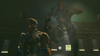 Suicide Squad Kill the Justice League  Deathstroke Reaction to himself [upl. by Ellimac538]