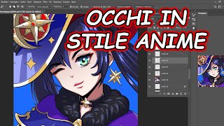 MONA Come disegnare gli occhi in stile anime [upl. by Madden874]