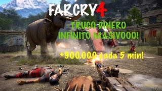 Far Cry 4 Truco dinero INFINITO 900000 cada 5 min [upl. by Nerred]