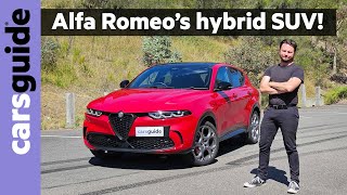 Alfa Romeo Tonale hybrid 2024 review Veloce PHEV  New small SUV provides Lexus UX250h alternative [upl. by Hekking]