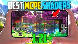 5 BEST MCPE  SHADERS 121 😍 MINECRAFT PE SHADER 121  🔥 [upl. by Kara-Lynn]