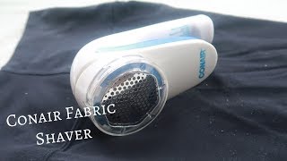 CONAIR FABRIC SHAVER  SHARING MY FAVORITE THINGS  Eat Life With Kimchi [upl. by Suoiluj76]