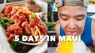 MAUI HAWAII travel vlog  favorite food amp poke road to hana haleakala sunset snorkeling [upl. by Einnim443]