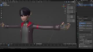 Rigging Blender Auto Rig Pro how to rig character in blender [upl. by Yrreb]