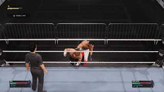 GFW vs Sami Zayn for the GFW Glitched Title  WWE 2K24 [upl. by Oguh]