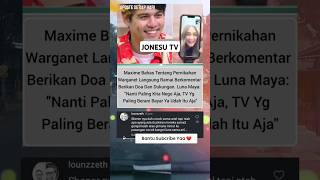 RENCANA NIKAH LUNA MAYA MAXIME BERITA VIRAL beritaartis beritaviral gosipartis gosip [upl. by Tina974]