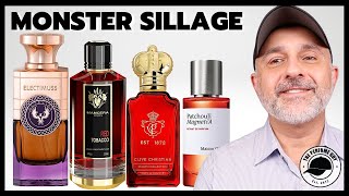 SEXIEST SILLAGE MONSTERS  Sexy Perfumes With Heaviest Trail [upl. by Kendyl]